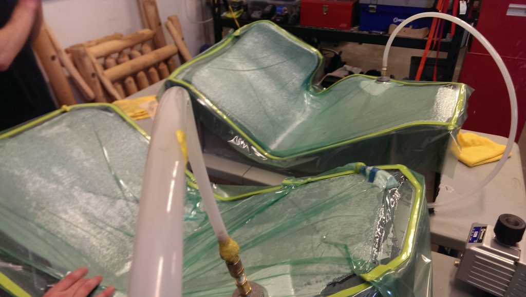 Wet Layup for Custom Carbon Fiber Fenders
