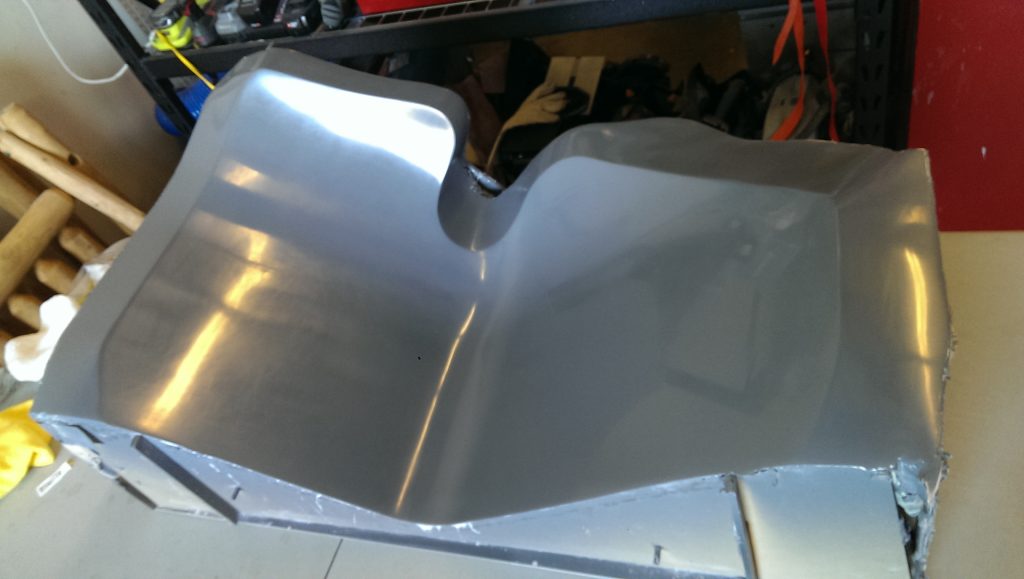Final Mold for Custom Carbon Fiber Fenders