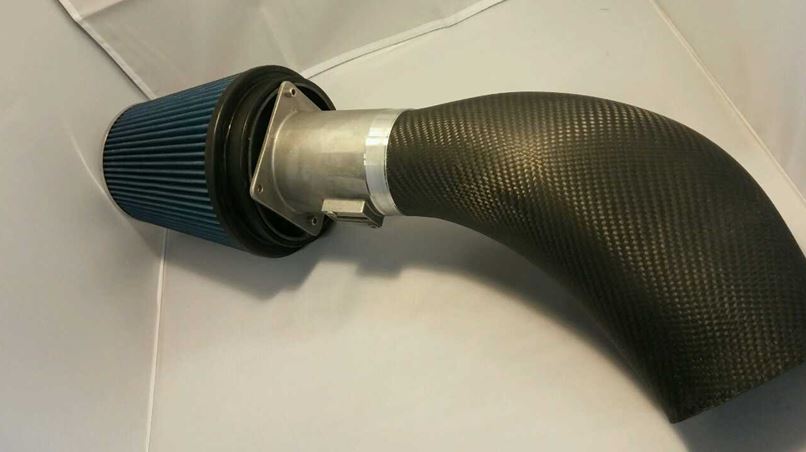 Pre-clear coat Custom Carbon Fiber Mustang GT Intake