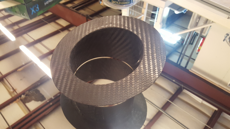 Debagged Carbon Fiber EVO Turbo Duct