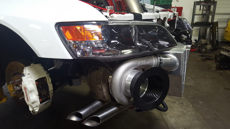 Fitted Carbon Fiber EVO Turbo Duct
