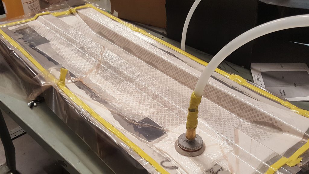 Carbon Fiber Radiator Layup