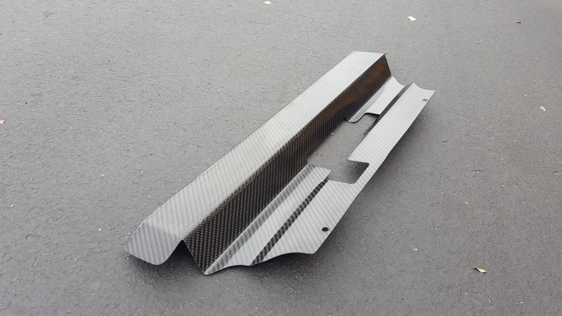 Custom Carbon Fiber SVT Mustang Radiator Cover